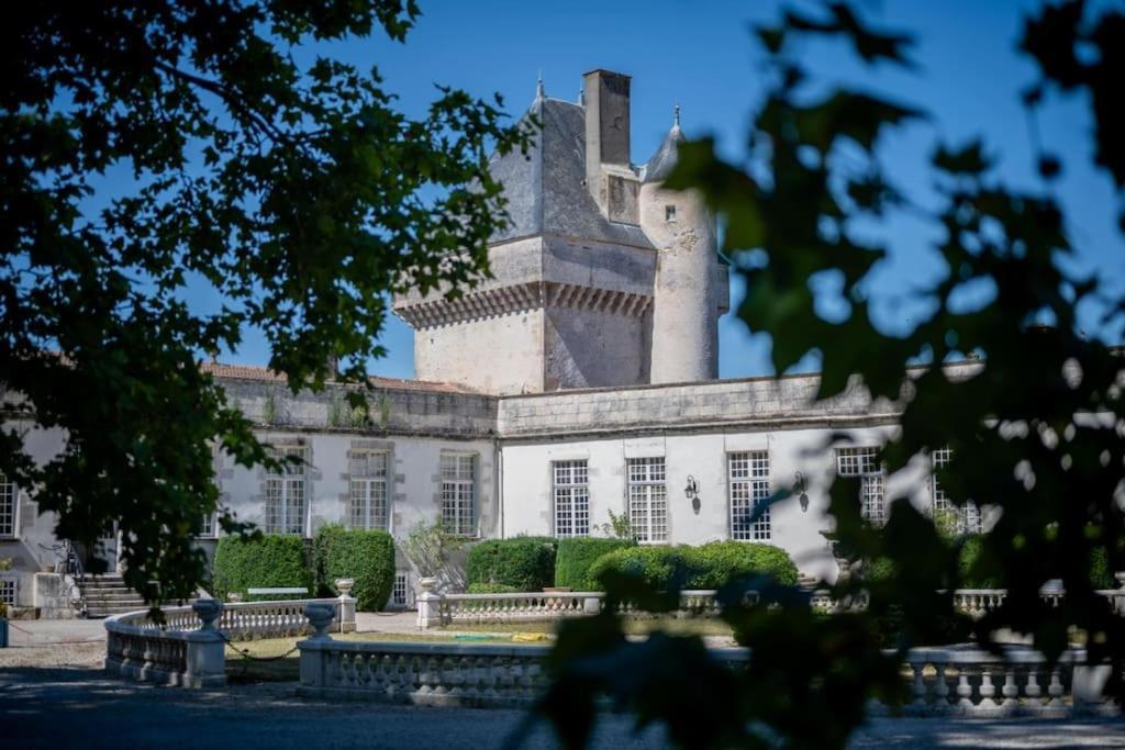 Chateau De Mornay Saint-Pierre-de-l'Isle Екстер'єр фото