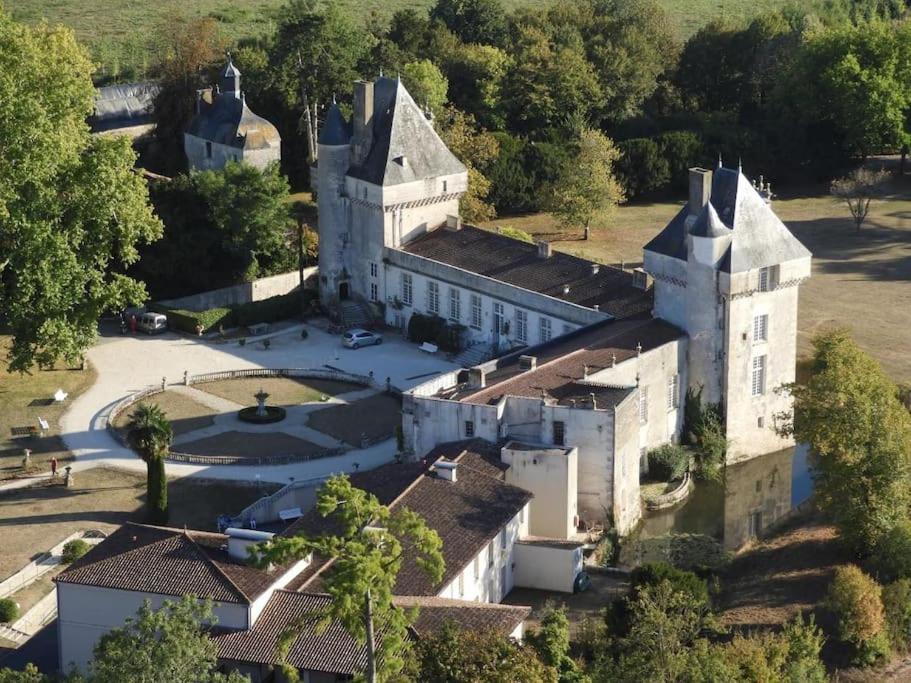 Chateau De Mornay Saint-Pierre-de-l'Isle Екстер'єр фото